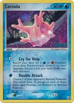 Corsola Reverse Holo 37