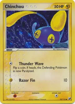 Chinchou Reverse Holo 52