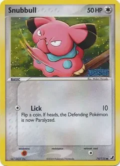 Snubbull Reverse Holo 74