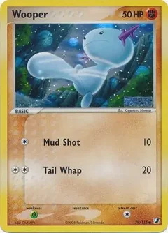Wooper Reverse Holo 79