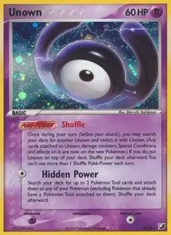 Unown (H) H