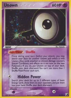 Unown (Q) Q