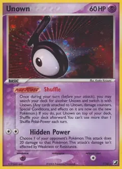 Unown (T) T