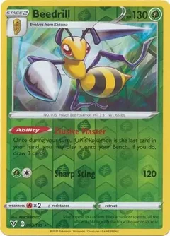 Beedrill Reverse Holo 003