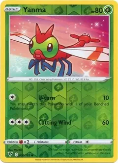 Yanma Reverse Holo 006