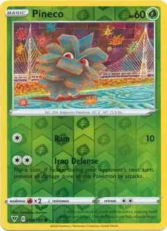Pineco Reverse Holo 008
