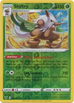 Shiftry Reverse Holo 012