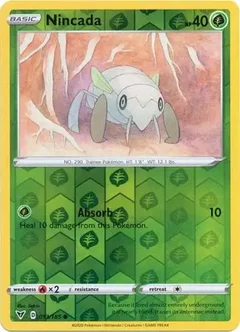 Nincada Reverse Holo 013