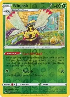 Ninjask Reverse Holo 014