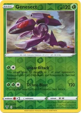 Genesect Reverse Holo