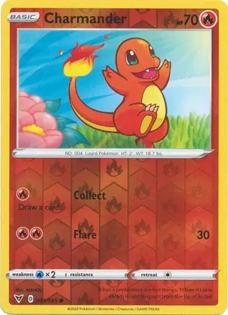 Charmander Reverse Holo