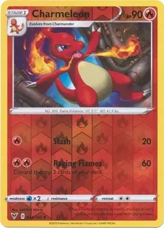 Charmeleon Reverse Holo 024