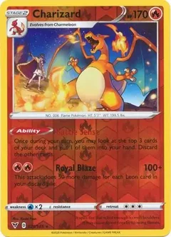 Charizard Reverse Holo 025