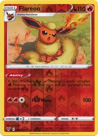 Flareon Reverse Holo