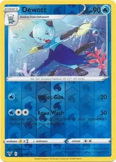 Dewott Reverse Holo 034