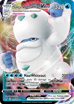 Galarian Darmanitan VMAX 037