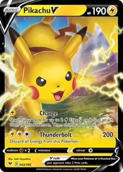 Pikachu V 043