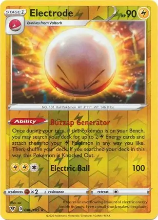 Electrode Reverse Holo