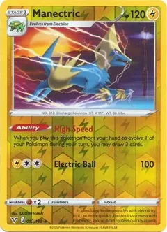 Manectric Reverse Holo 052