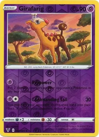Girafarig Reverse Holo