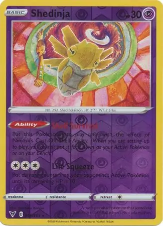 Shedinja Reverse Holo