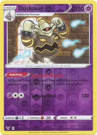 Dusknoir Reverse Holo
