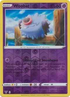 Woobat Reverse Holo 073