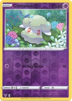 Cottonee Reverse Holo 075