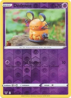 Dedenne Reverse Holo 077