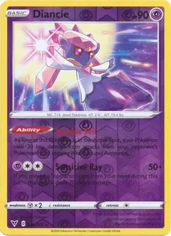 Diancie Reverse Holo 079