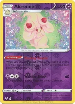 Alcremie Reverse Holo 081