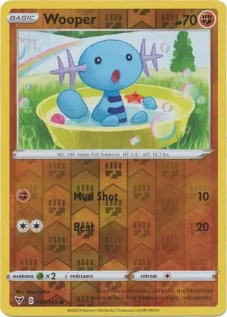 Wooper Reverse Holo