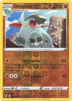 Donphan Reverse Holo 087