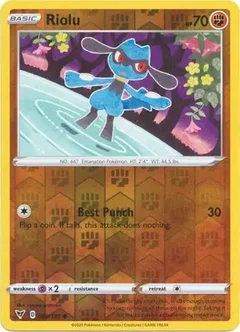 Riolu Reverse Holo 090