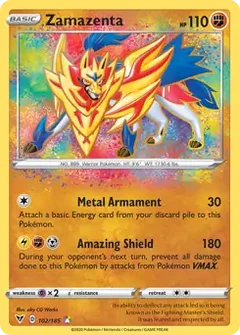 Zamazenta Amazing Rare 102