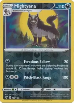 Mightyena Reverse Holo 104