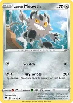 Galarian Meowth 112