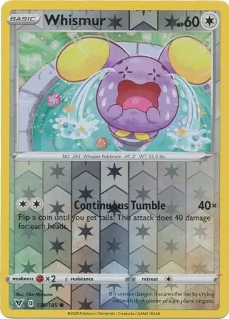 Whismur Reverse Holo