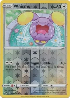 Whismur Reverse Holo 135