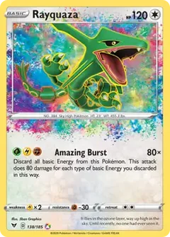 Rayquaza Amazing Rare 138