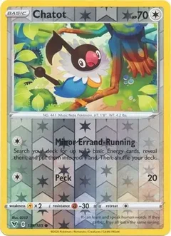 Chatot Reverse Holo 139