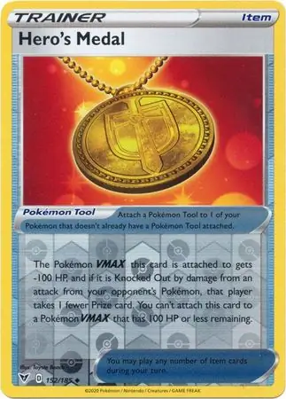 Hero's Medal Reverse Holo