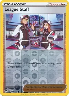 League Staff Reverse Holo 153