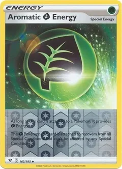 Aromatic Grass Energy Reverse Holo 162
