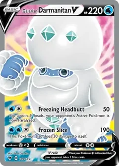 Full Art Galarian Darmanitan V 169