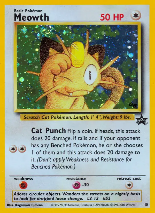 Meowth - WOTC Promo