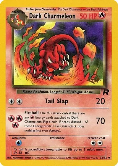 Dark Charmeleon, WOTC Promo #32 Pokémon card