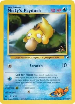 Misty's Psyduck 54