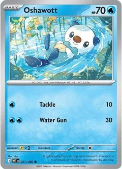 Oshawott Holofoil 21