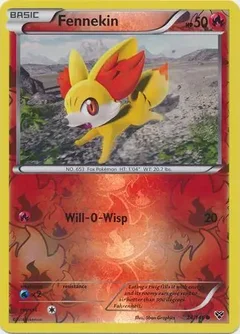 Fennekin Reverse Holo 24